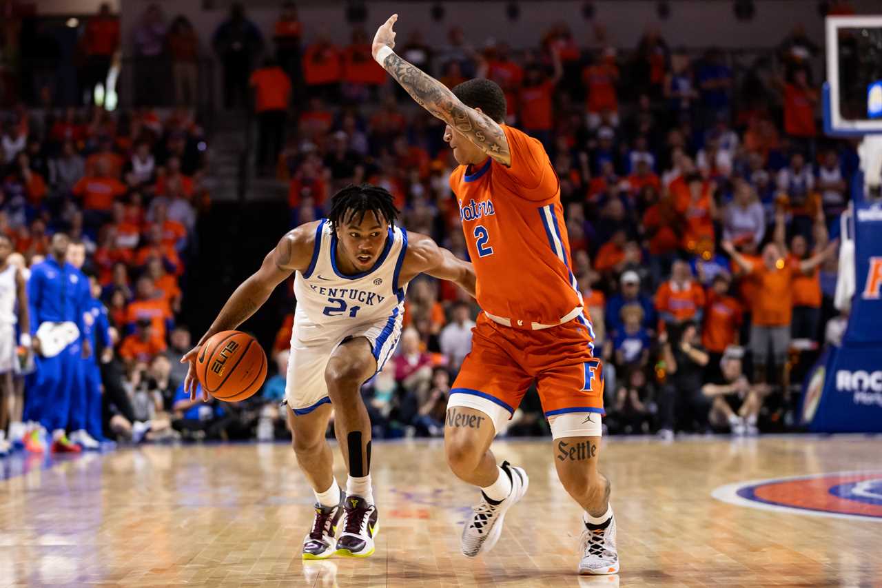 PHOTOS: Highlights from Florida basketball's loss vs Kentucky Wildcats