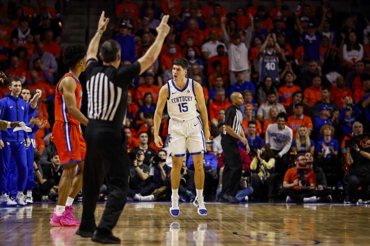 PHOTOS: Highlights from Florida basketball's loss vs Kentucky Wildcats