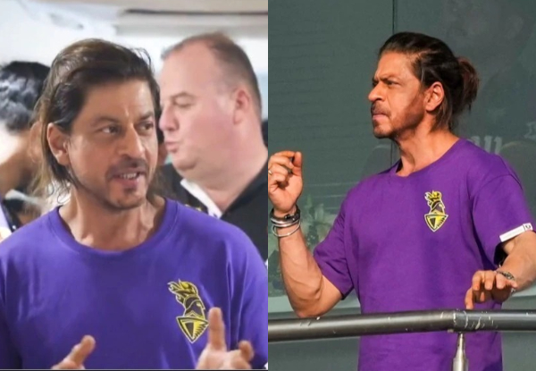 IPL 2024: King Khan visits KKR dressing room after the triumph