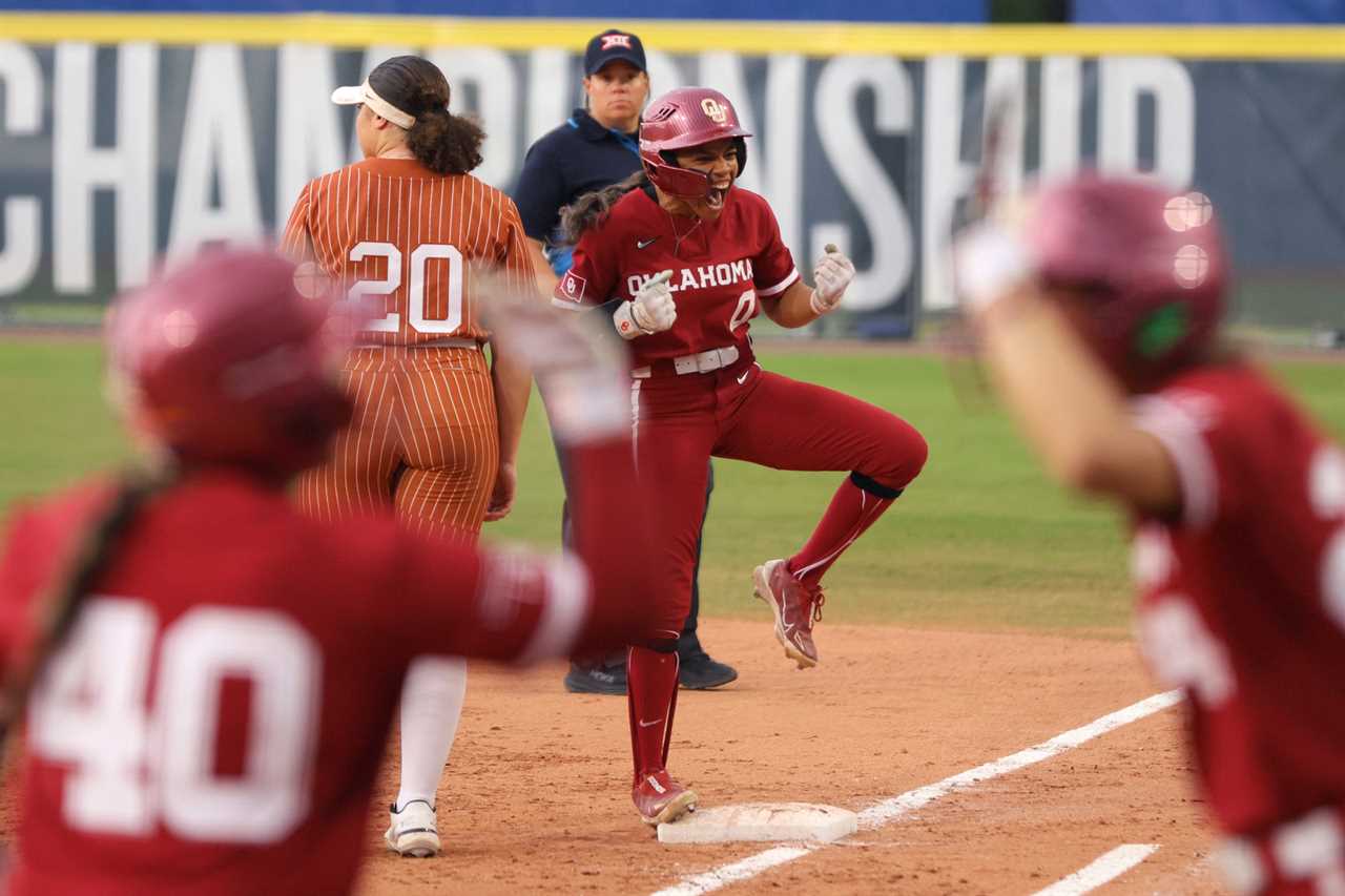 Best photos from Oklahoma Sooners 5-1 win over Texas to win Big 12 tournament title