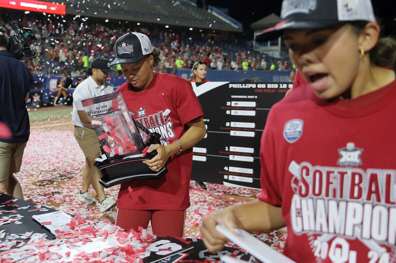 Best photos from Oklahoma Sooners 5-1 win over Texas to win Big 12 tournament title