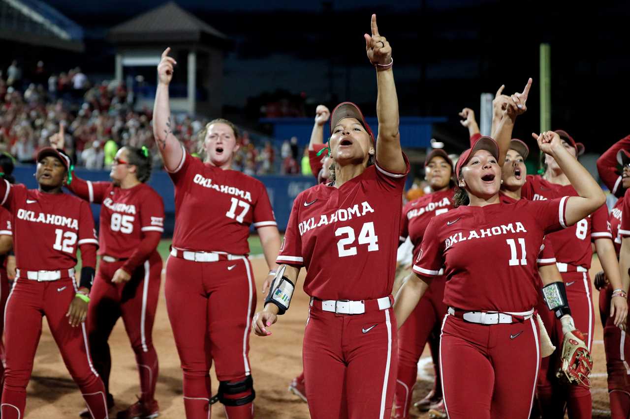 Best photos from Oklahoma Sooners 5-1 win over Texas to win Big 12 tournament title