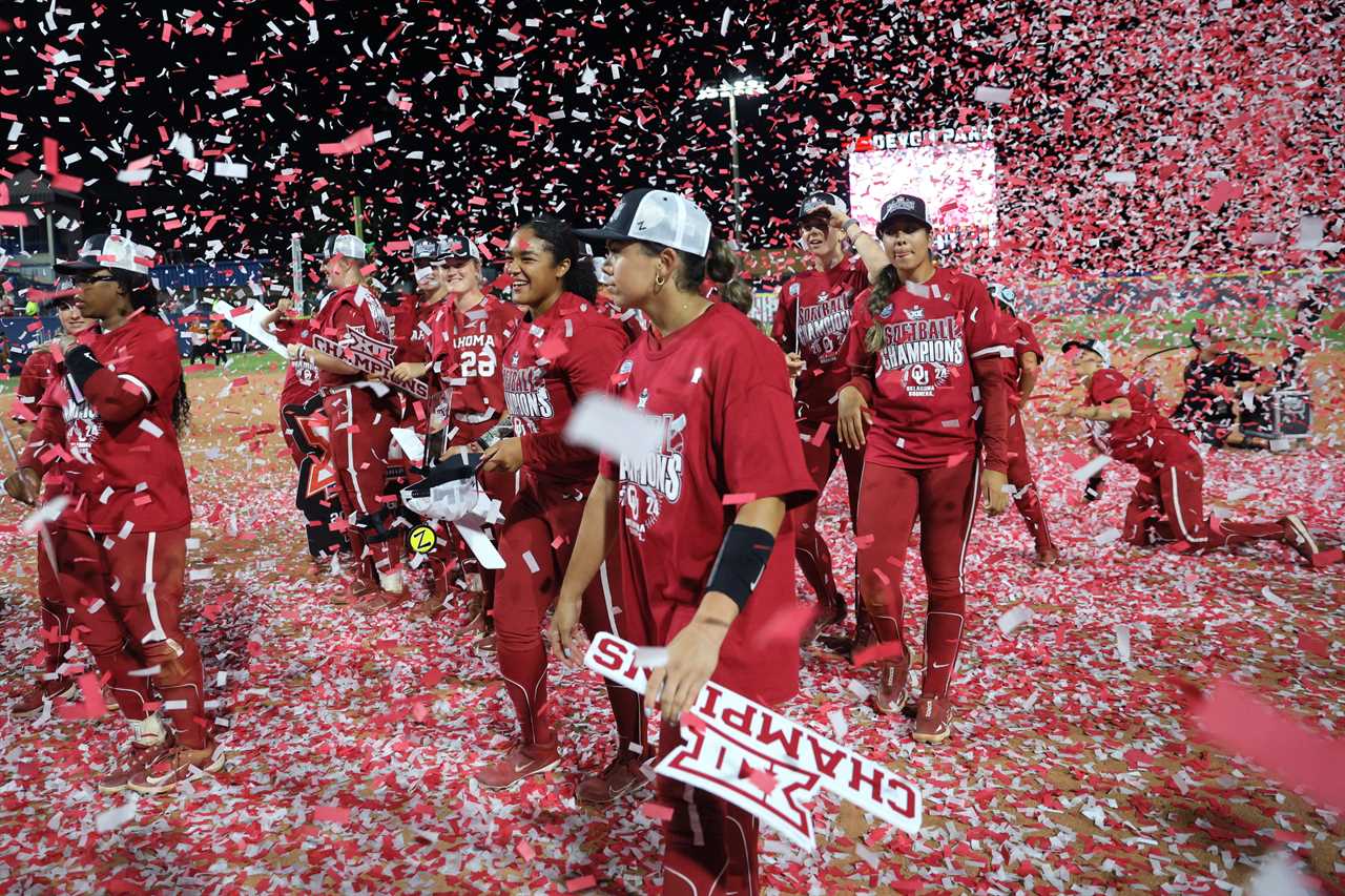 Best photos from Oklahoma Sooners 5-1 win over Texas to win Big 12 tournament title