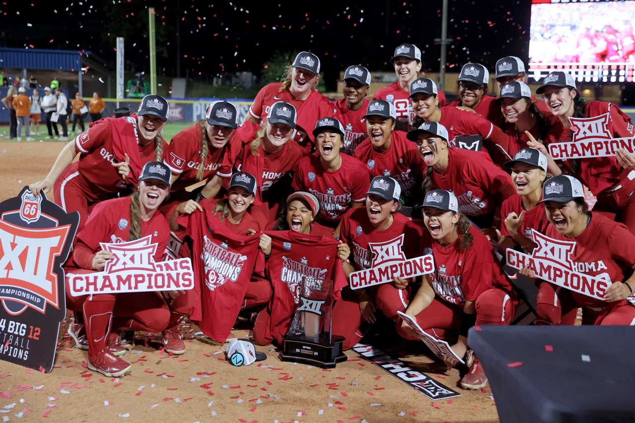 Best photos from Oklahoma Sooners 5-1 win over Texas to win Big 12 tournament title