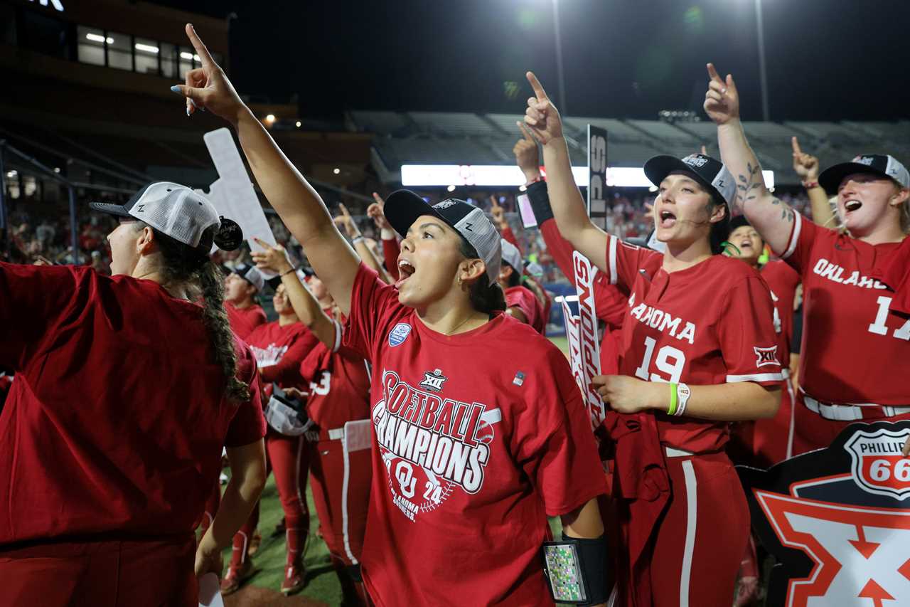 Best photos from Oklahoma Sooners 5-1 win over Texas to win Big 12 tournament title