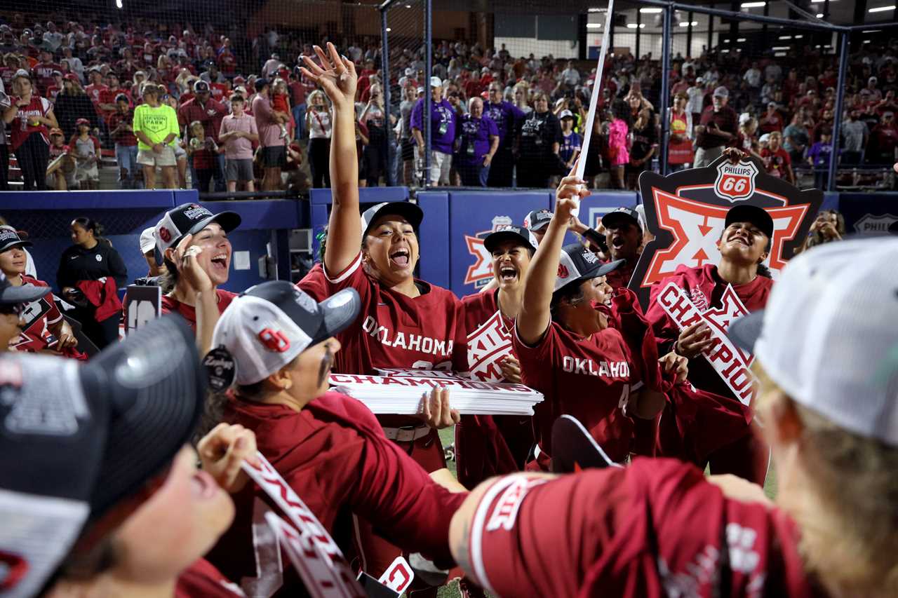 Best photos from Oklahoma Sooners 5-1 win over Texas to win Big 12 tournament title