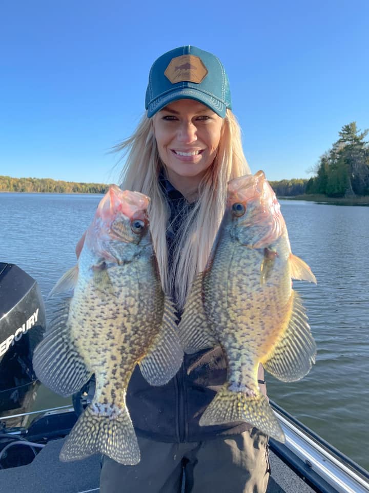 Summertime crappie fishing.