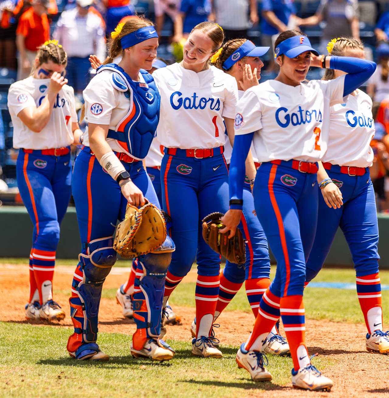 Highlights from Florida softball's Super Regional Game 1 win over Baylor