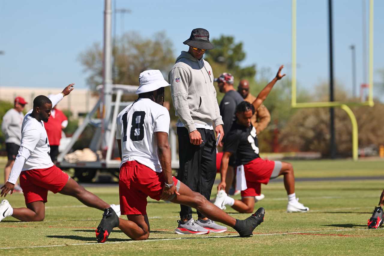 LOOK: Marvin Harrison Jr. at Cardinals rookie camp