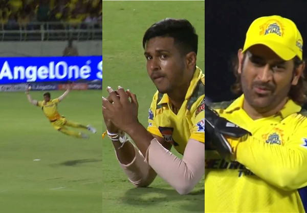 Pathirana takes sensational catch to get out Warner, MS Dhoni’s reaction goes viral