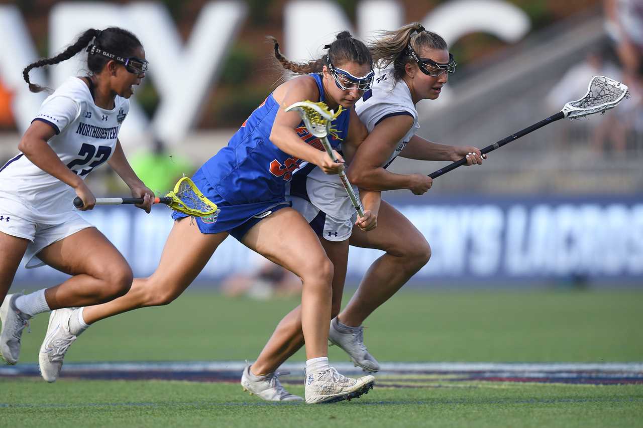 Highlights from Gators lacrosse's semifinals loss to Northwestern