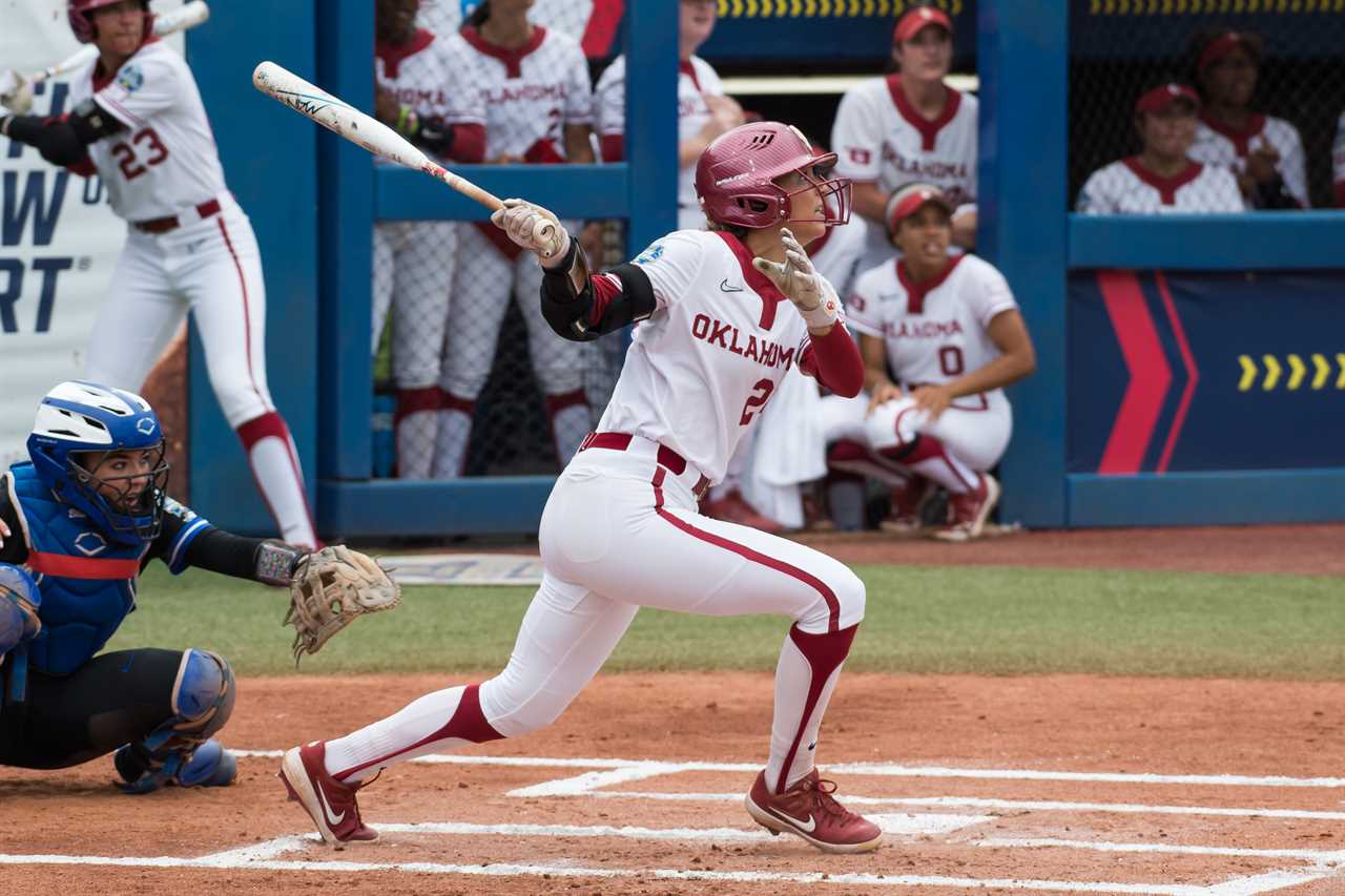 Best photos from the Oklahoma Sooners 9-1 WCWS win over Duke