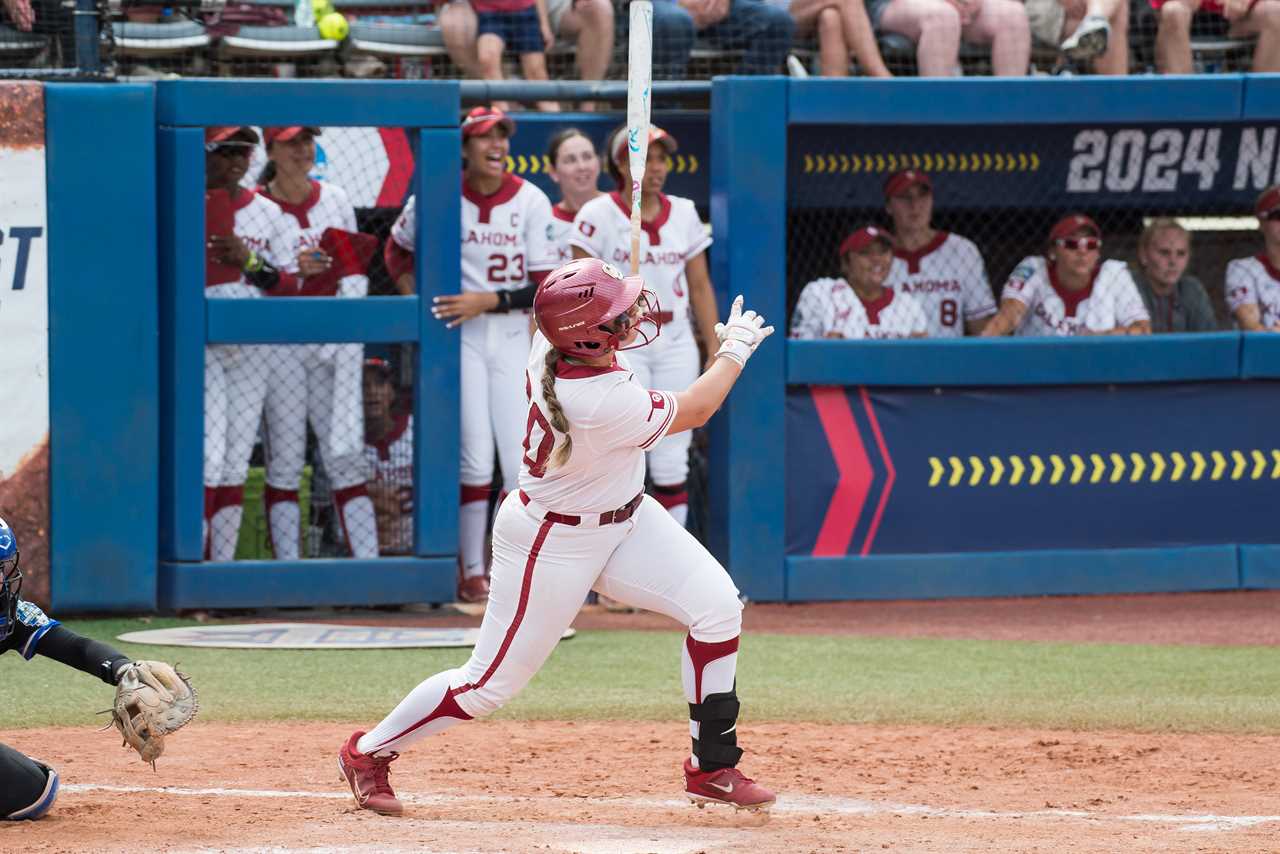 Best photos from the Oklahoma Sooners 9-1 WCWS win over Duke