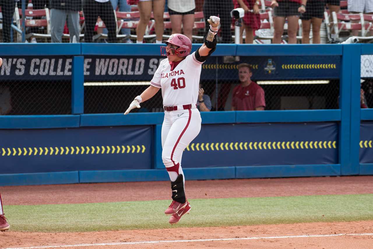 Best photos from the Oklahoma Sooners 9-1 WCWS win over Duke