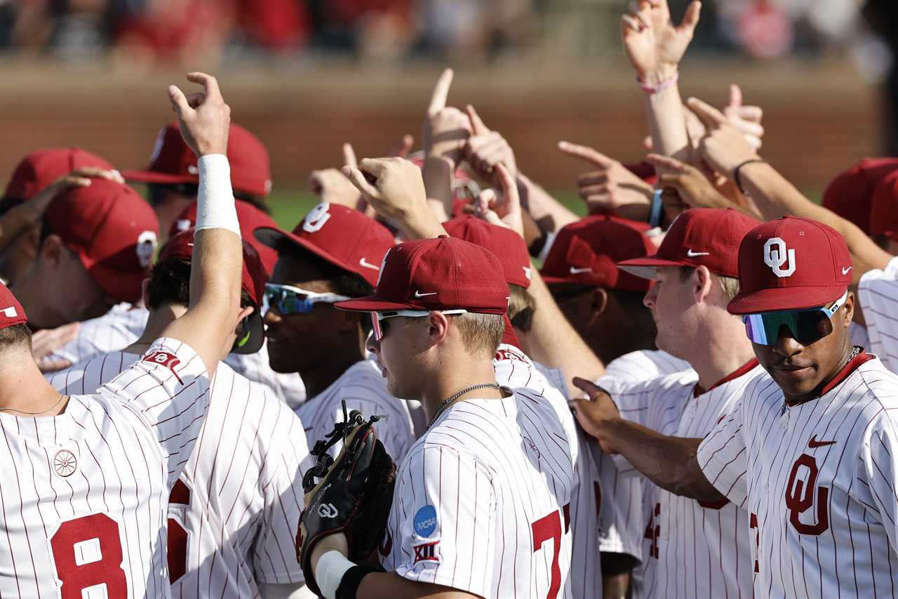 Photos from Oklahoma Sooners 14-0 win over Oral Roberts in the NCAA Tournament