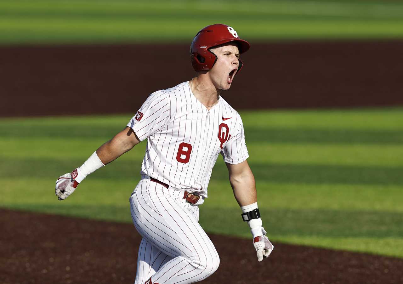 Photos from Oklahoma Sooners 14-0 win over Oral Roberts in the NCAA Tournament