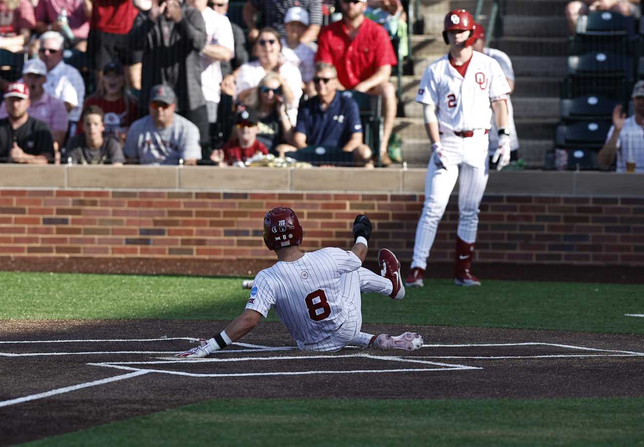 Photos from Oklahoma Sooners 14-0 win over Oral Roberts in the NCAA Tournament