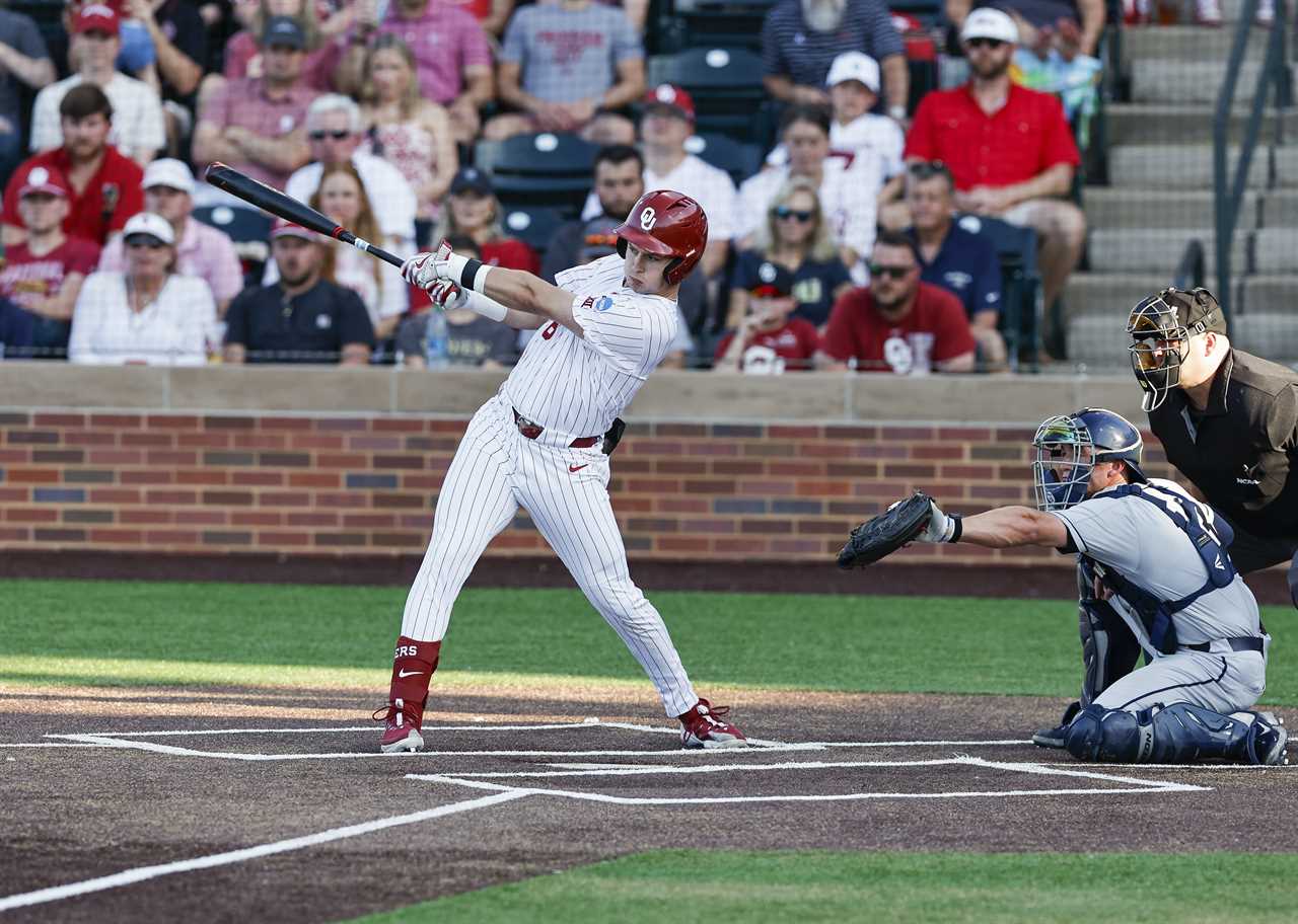 Photos from Oklahoma Sooners 14-0 win over Oral Roberts in the NCAA Tournament