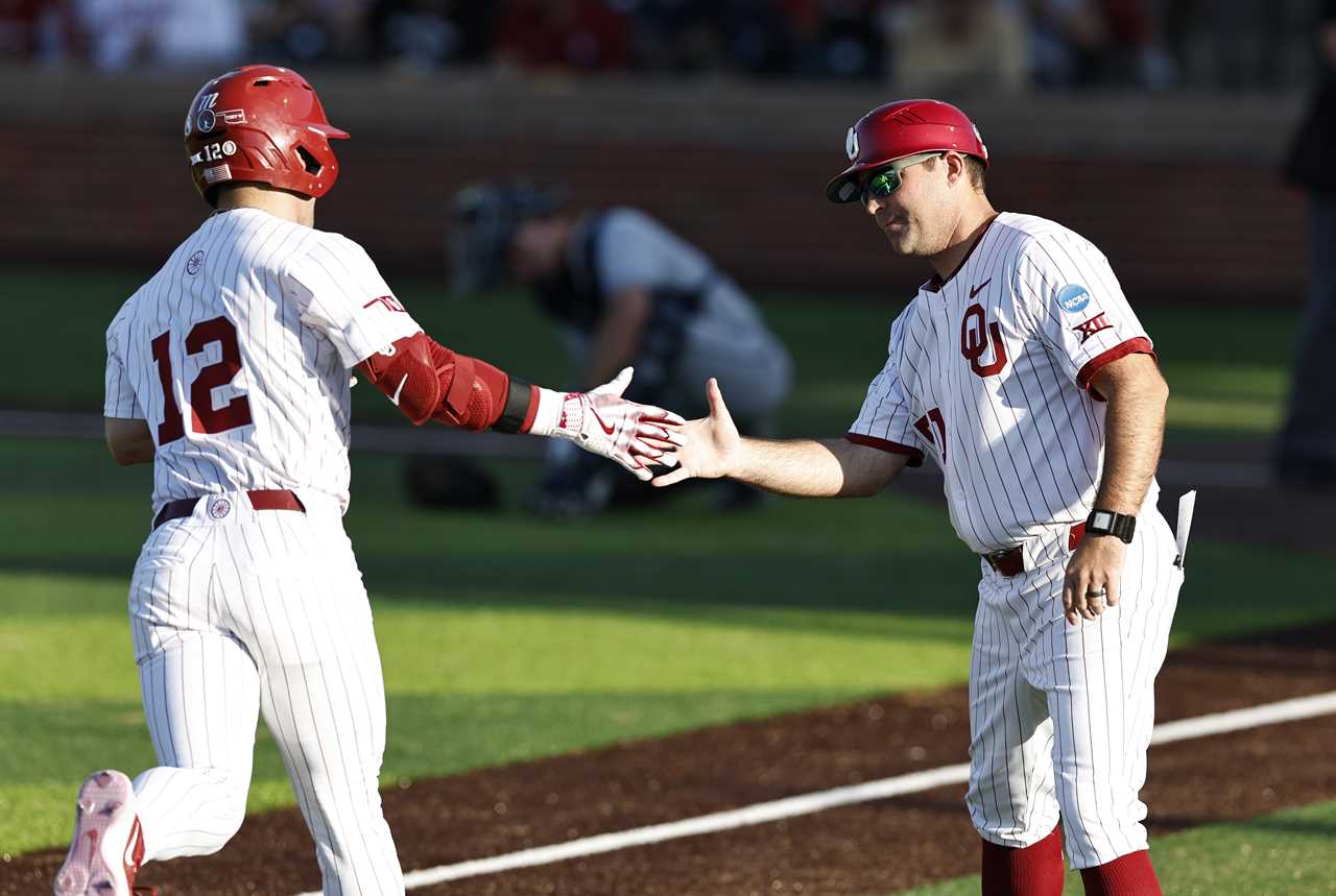 Photos from Oklahoma Sooners 14-0 win over Oral Roberts in the NCAA Tournament