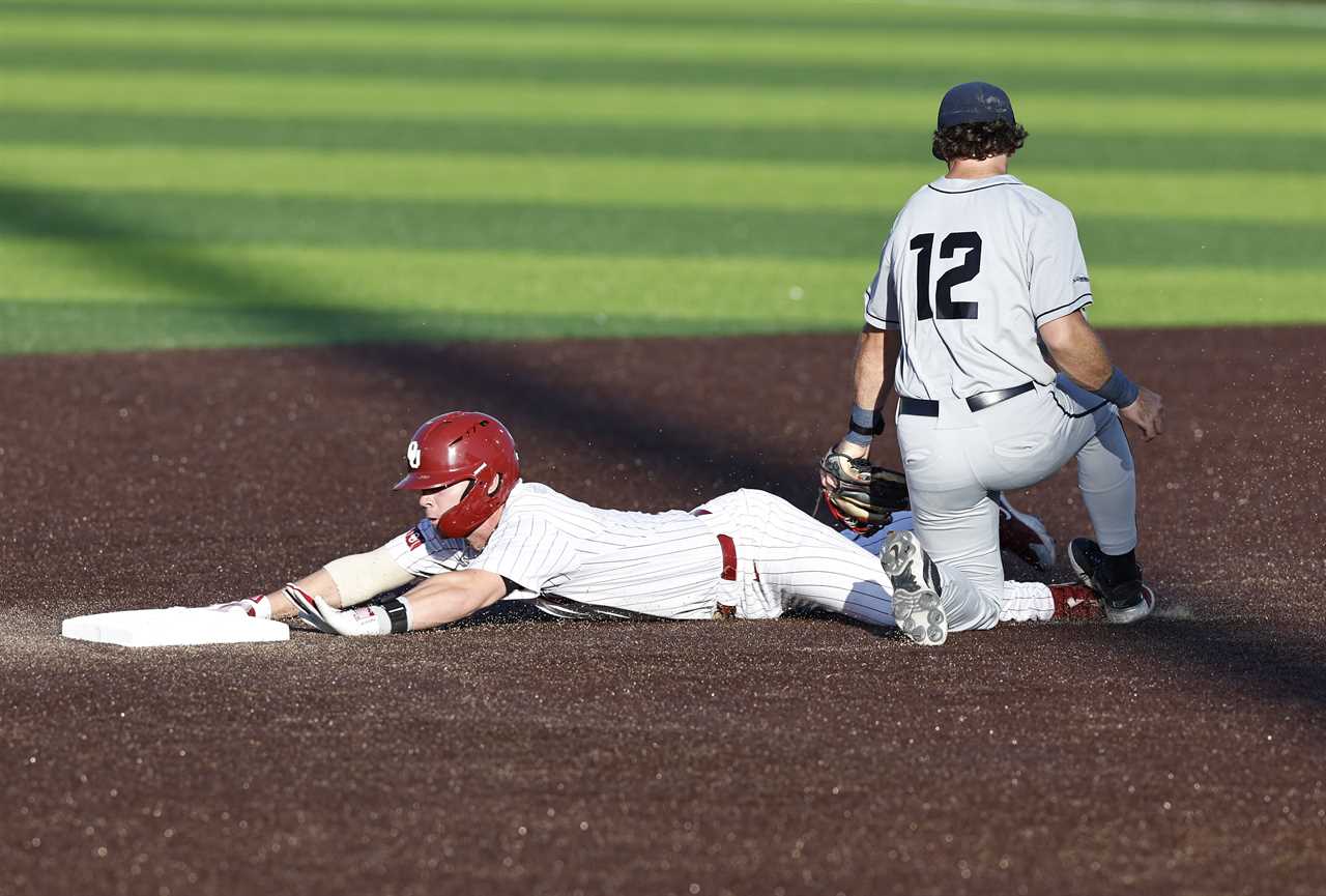 Photos from Oklahoma Sooners 14-0 win over Oral Roberts in the NCAA Tournament