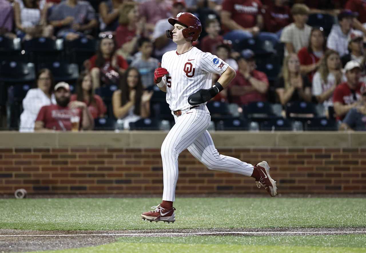 Photos from Oklahoma Sooners 14-0 win over Oral Roberts in the NCAA Tournament