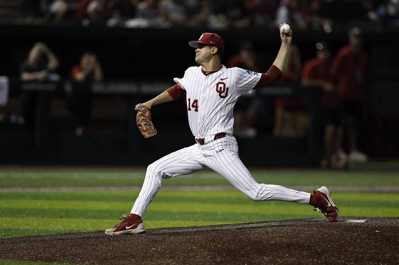 Photos from Oklahoma Sooners 14-0 win over Oral Roberts in the NCAA Tournament