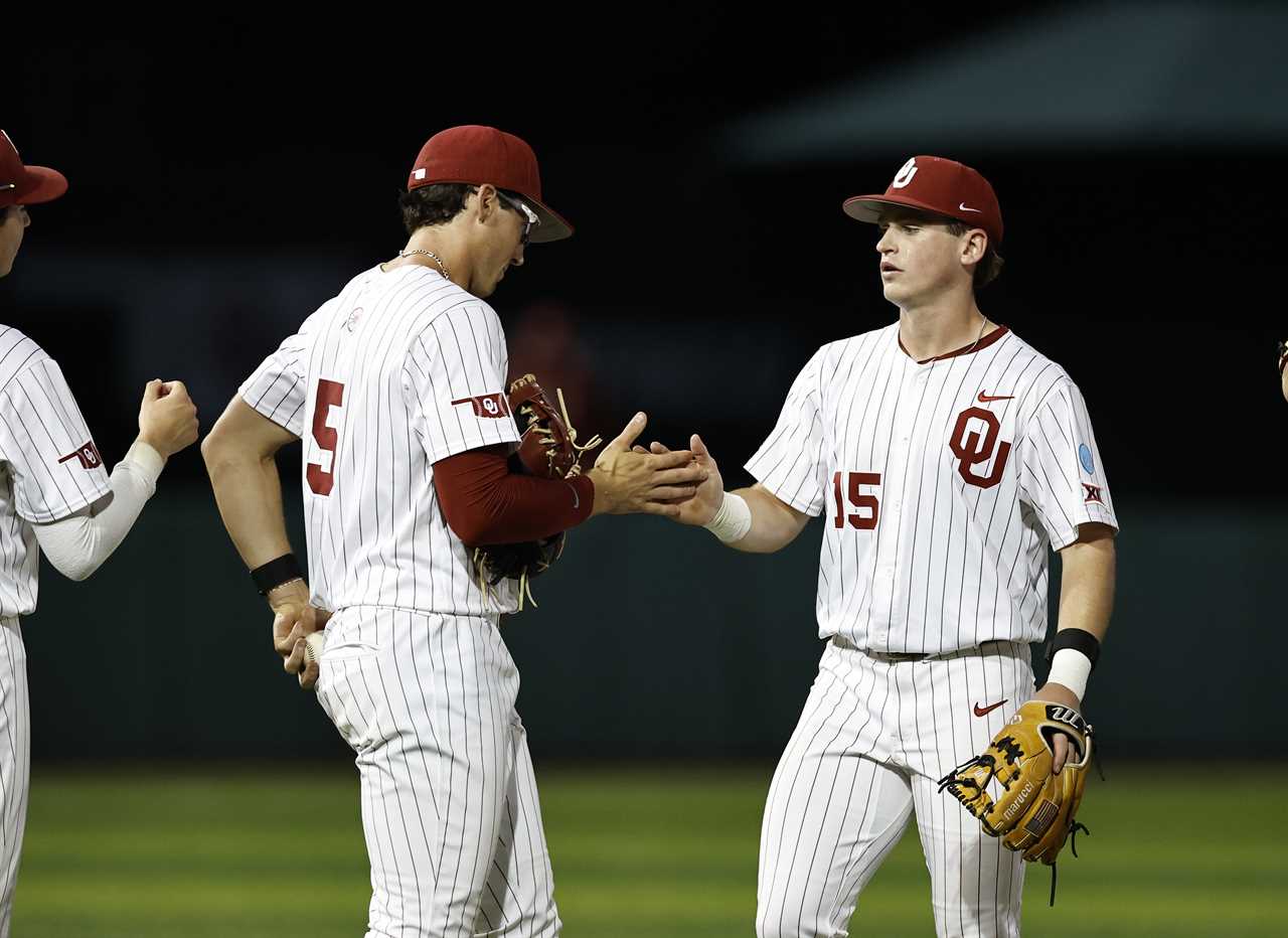 Photos from Oklahoma Sooners 14-0 win over Oral Roberts in the NCAA Tournament