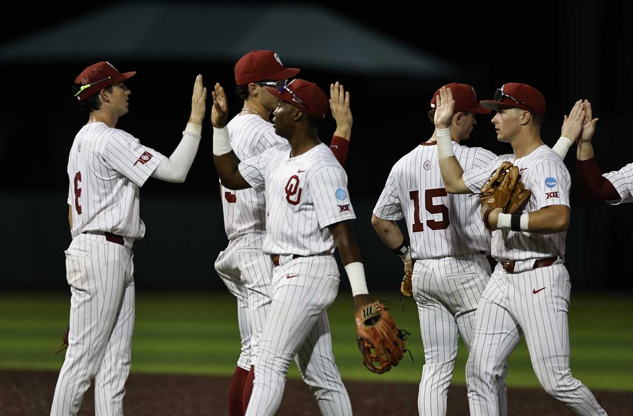 Photos from Oklahoma Sooners 14-0 win over Oral Roberts in the NCAA Tournament