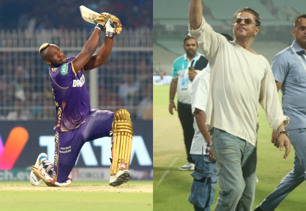 IPL 2024: Shah Rukh Khan joins the boys in the KKR dressing room after SRH win